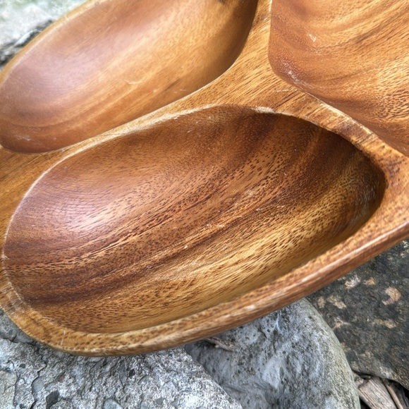 Vintage Carved “Monkey Pod Bowl” - Picture 5 of 14